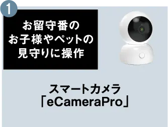 1.スマートカメラ「eCameraPro」